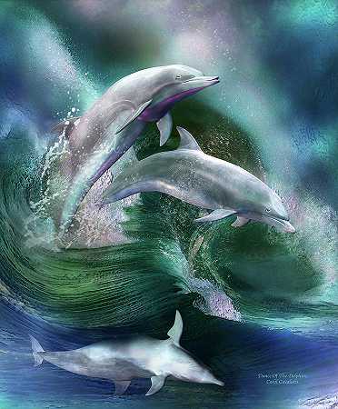 海豚之舞 – 5700×6900px