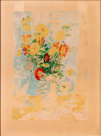Le Pho（1907-2001），花瓶|黎譜 (1907-2001), 花卉
