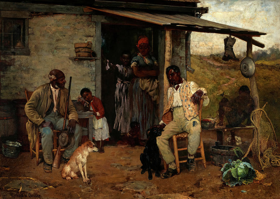 狗交换，1881年 – 6500×4636px