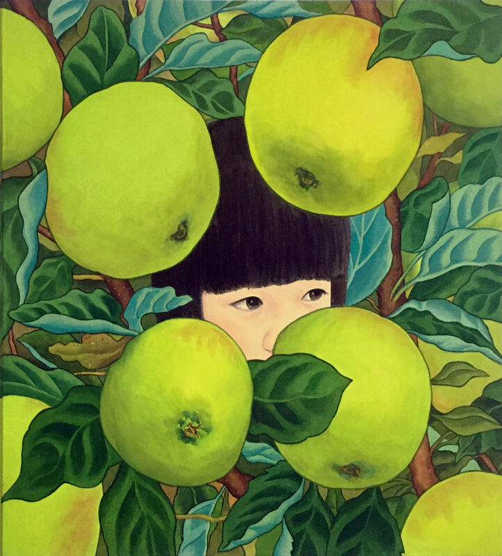 绿苹果树（2022） by Lee Na