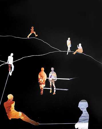 Simple line pettern（2020） by Irina Gabiani