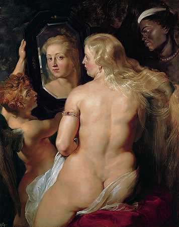 镜子前的维纳斯 – 15324×19368px ✺