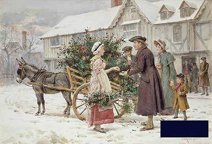 冬青车 -乔治·古德温·基尔伯恩- 5540×3768px ✺
