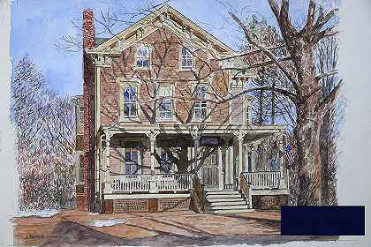 历史悠久的新泽西州西部家园 -安东尼·布特拉- 4264×2848px ✺