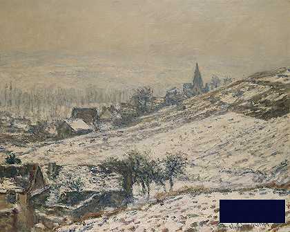 吉维尼的冬天 -克劳德·莫内- 4334×3459px ✺