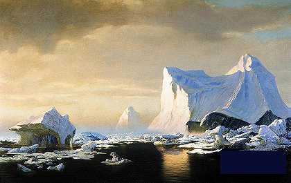 冰山 -威廉·布拉德福德- 5192×3278px ✺