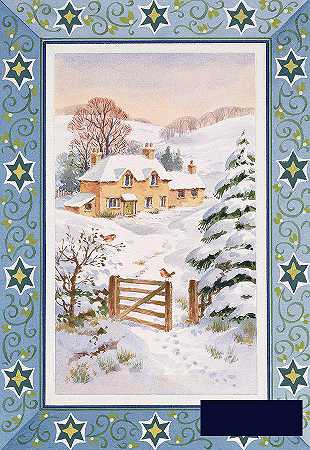 圣诞小屋 -斯坦利·库克- 3552×5152px ✺