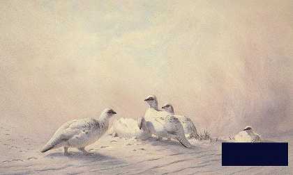 帕尔米根，冬天，1873年 -约瑟夫·沃尔夫- 6200×3720px ✺