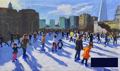 伦敦塔溜冰场 -安德鲁·马卡拉- 5193×3091px ✺