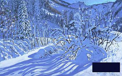 新鲜的雪，法国 -安德鲁·马卡拉- 5298×3300px ✺
