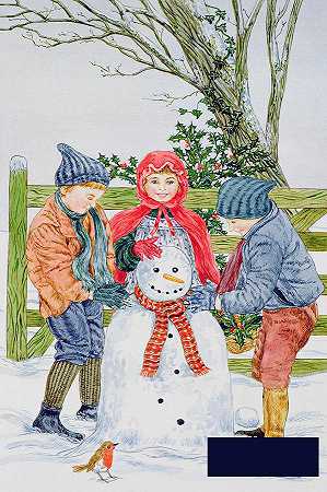 堆雪人 -凯瑟琳·布拉德伯里- 3240×4864px ✺