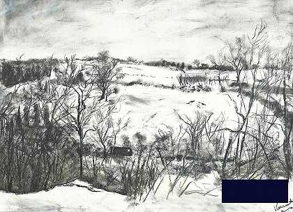 奥斯马特利岛上的积雪 -文森特·亚历山大·布斯- 4202×3052px ✺