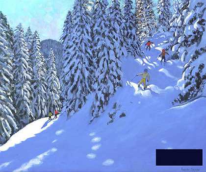 法语滑雪，莫辛 -安德鲁·马卡拉- 3883×3251px ✺