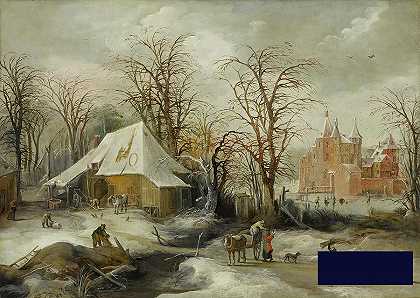 《冬天的风景》年轻的莫珀 -小妈妈乔瑟德- 6601×4689px ✺