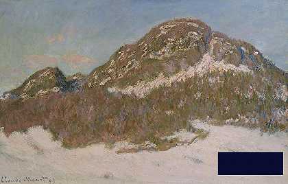 阳光下的科尔萨斯山 -克劳德·莫内- 5968×3816px ✺