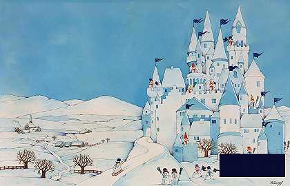 雪人城堡 -基督教山柰- 5775×3719px ✺