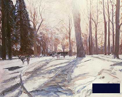布罗德兰兹的雪 -保罗·斯图尔特- 5726×4572px ✺