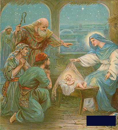 基督诞生的场景 -英国学校- 4690×5144px ✺