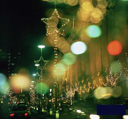 圣诞节的牛津街 -罗伯特·哈尔曼- 4560×4216px ✺