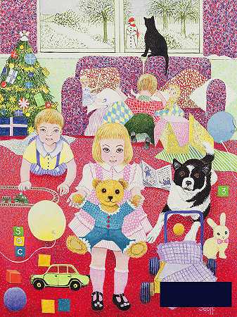 泰迪的圣诞睡衣 -帕特·斯科特- 4397×5864px ✺