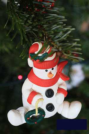 圣诞树上的雪人 -美国学校- 3400×5100px ✺
