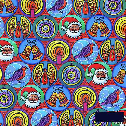 小圈子里的圣诞节 -简·塔特斯菲尔德- 3000×3000px ✺