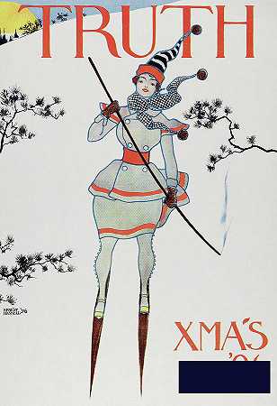 1896年圣诞节 -欧内斯特·哈斯克尔- 2255×3289px ✺