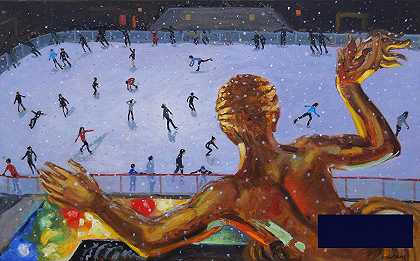普罗米修斯，洛克菲勒溜冰场，纽约 -安德鲁·马卡拉- 5284×3296px ✺
