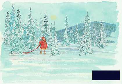 雪地里的女孩 -马德琳·弗洛伊德- 7078×4908px ✺