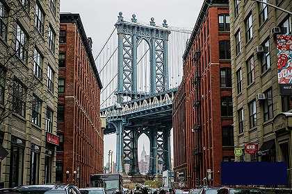 布鲁克林Dumbo拍摄的曼哈顿大桥照片 -欧洲学派- 6000×4000px ✺