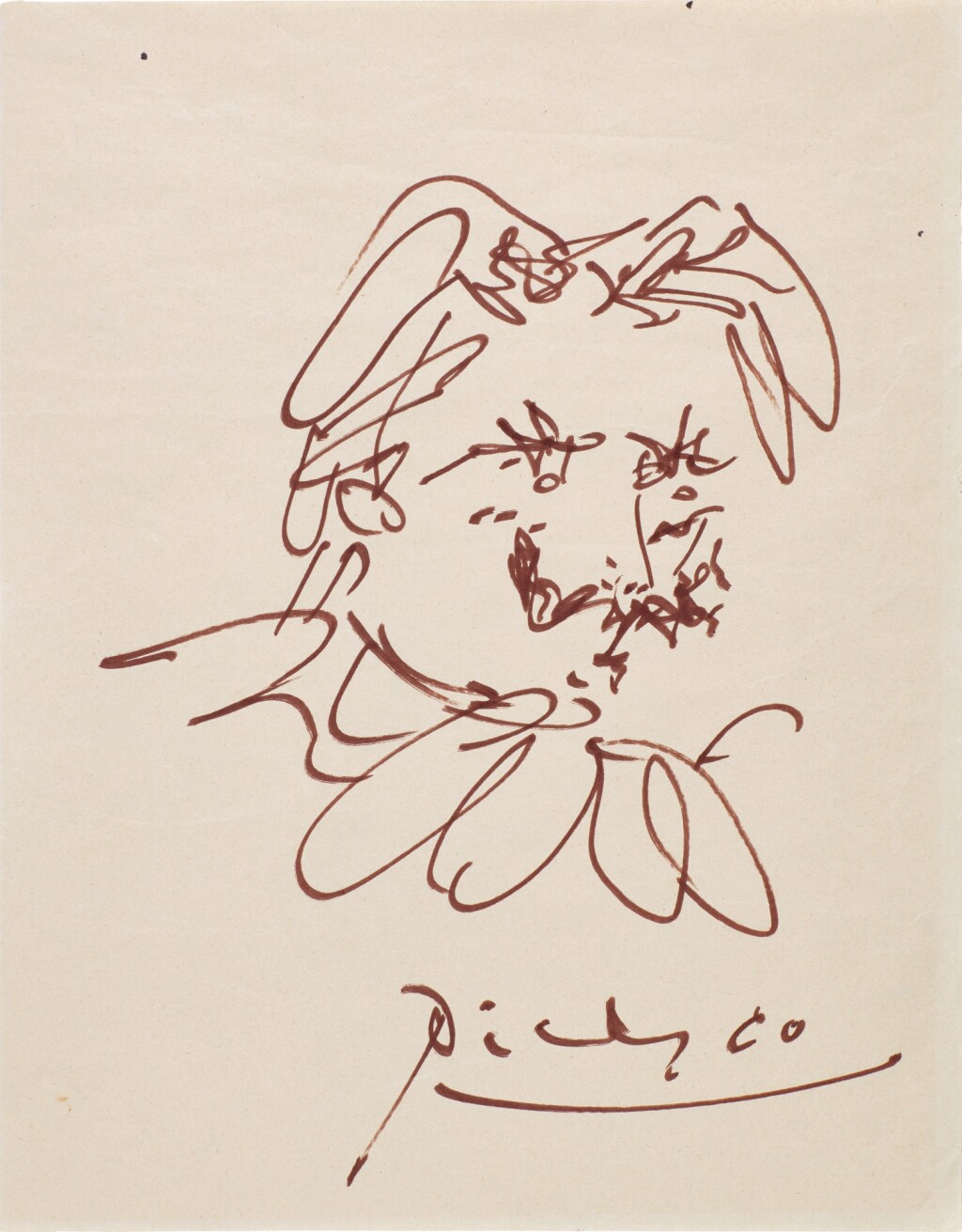 塞韦拉克肖像画 – 毕加索