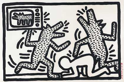 基思·哈林，当代艺术II` by Keith Haring