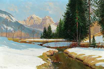 萨尔茨堡阿尔卑斯山-霍尔果尔视图 -Tony Haller- 19600×13070px ✺
