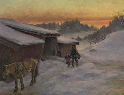 莱萨克的农场 -Jacob Gloersen- 18960×14586px ✺