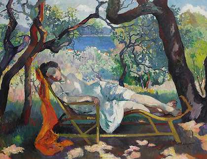 午睡，珍妮休息 -Henri Manquin- 19400×14949px ✺
