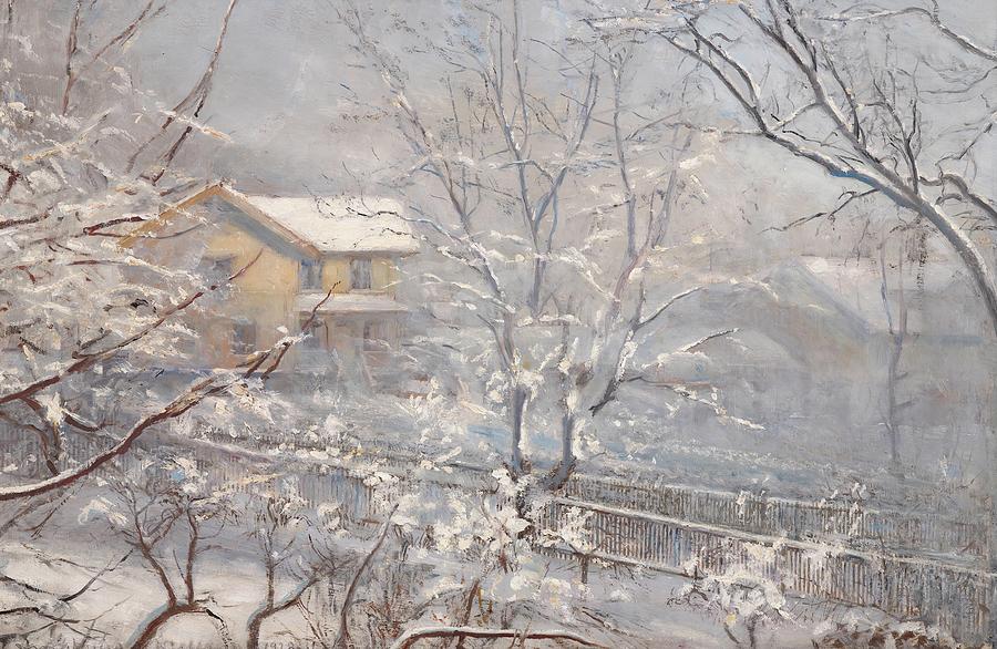 冬季早晨 -Amaldus Nielsen- 19600×12760px ✺