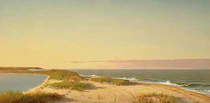 楠塔基特海岸 -William Trost Richards- 22001×10864px ✺
