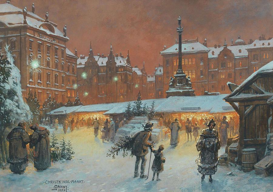 圣诞节市场 -Georg Janny- 19900×14002px ✺