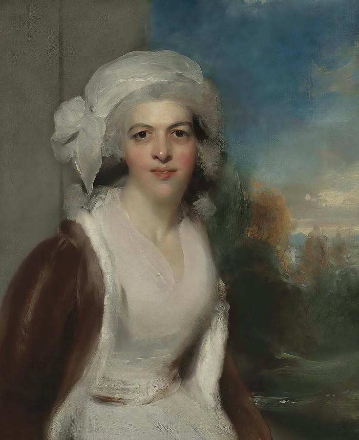 丽贝卡的肖像，西缅夫人 -Sir Thomas Lawrence- 16010×19600px ✺