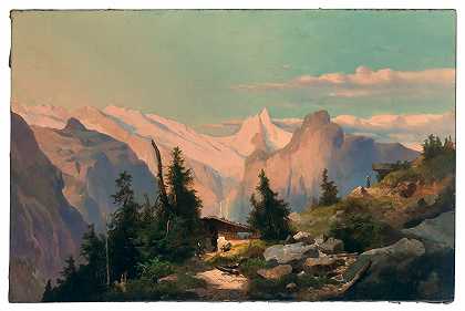19世纪的油画和水彩画` by Josef Thoma