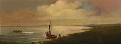 埃尔科尔·卡尔维：19世纪的油画和水彩画` by Ercole Calvi