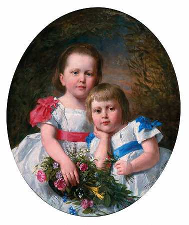 约翰·弗里德里希·哈梅尔：19世纪的油画和水彩画` by Johann Friedrich Hummel
