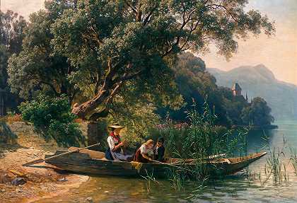卡尔·荣海姆，19世纪的油画和水彩画` by Carl Jungheim