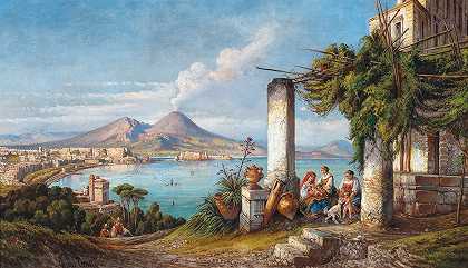 19世纪的油画和水彩画` by Conzalvo Carelli