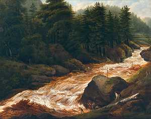 弗兰兹·谢耶尔·雷奥19世纪的绘画和水彩画` by 
										Franz Scheyerer