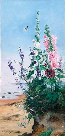 莱昂·玛丽·贝诺特。19世纪的油画和水彩画` by Léon Marie Benoit.