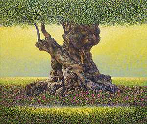 橄榄树的魅力，2022年 by Marat Margarian