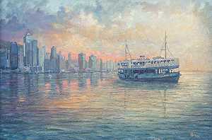 天星码头，香港，2021 by Pip Todd-Warmoth