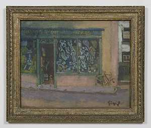 商店，查福德，1916年 by Walter Richard Sickert