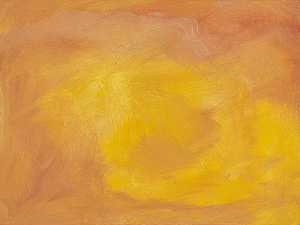 《黄色天空》，罗马赛格，1989年7月，1989年 by Jon Schueler